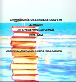Monografías literatura universal 2015 – 2016